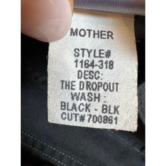 Mother The Dropout Cropped Boyfriend Jeans - Size 28 (New) - Picture 4 of 7